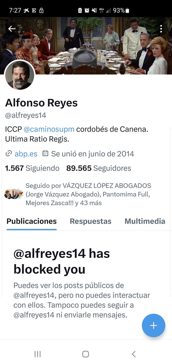gaunilon's tweet photo. Como es un adalid de la libertad de expresión, ante una leve crítica me bloquea. https://t.co/XcQqnH8rhM