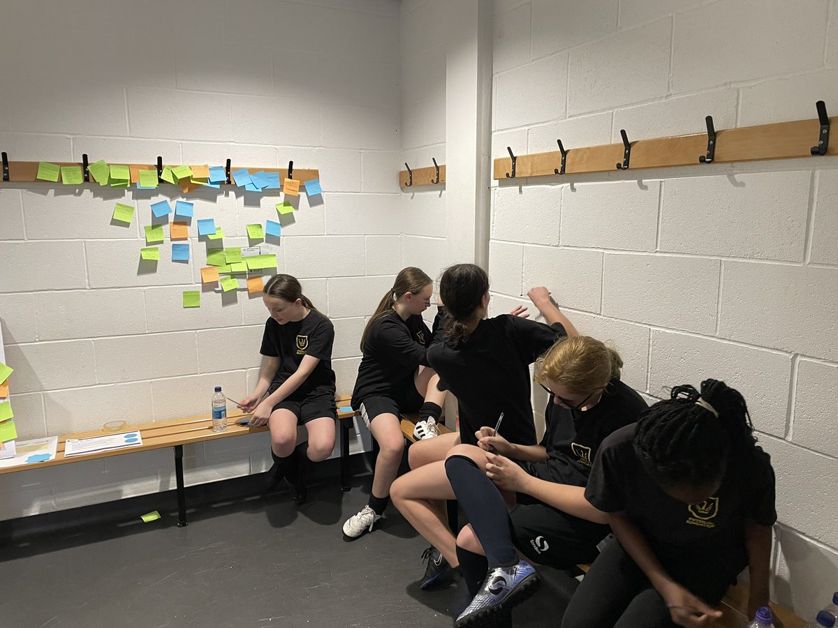 As part of the tournament today, our girls took part in an Anti-Bullying workshop focusing on identifying bullying and being kind! 🌟

#WeAreProud