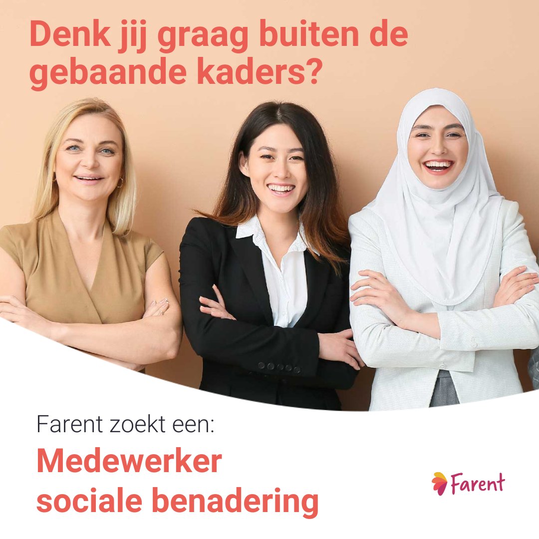 Vacature: Medewerker Sociale Benadering | 's-Hertogenbosch | per direct. Wil jij het verschil maken en mensen met dementie en hun naasten ondersteuning geven? We maken graag kennis met je. 
farent.nl/werken-bij-far…