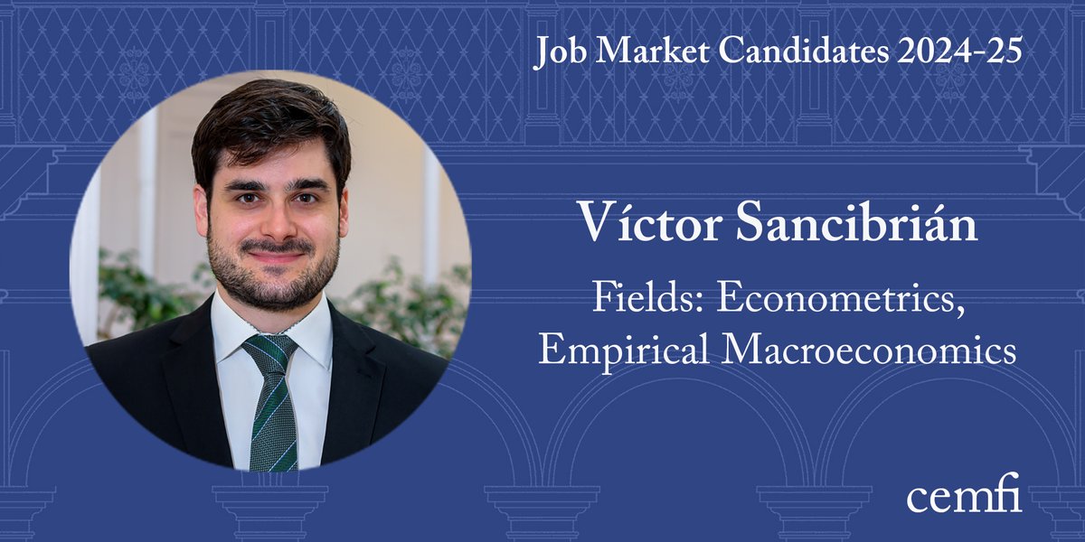CEMFI (@cemfinews) on Twitter photo How should we think about estimation uncertainty of heterogeneous responses when the sample is a large fraction of the population?
<a href="/sancibrian_v/">Víctor Sancibrián</a> explores this in repeated measurement problems, such as when documenting the extent of firm misallocation
sancibrian-v.github.io How should we think about estimation uncertainty of heterogeneous responses when the sample is a large fraction of the population?
<a href="/sancibrian_v/">Víctor Sancibrián</a> explores this in repeated measurement problems, such as when documenting the extent of firm misallocation
sancibrian-v.github.io