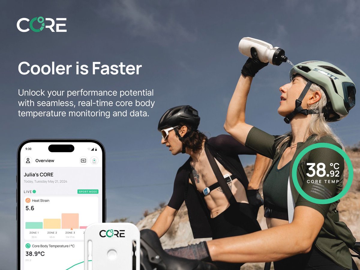 Train Hot, Race Cool. 

Core Body Temp Monitor now in SA!! 

Launch Special now on. -20% <a href="/corebodytemp/">CORE | Core Body Temperature Monitoring</a> 

primebunch.co.za/product/core-s…