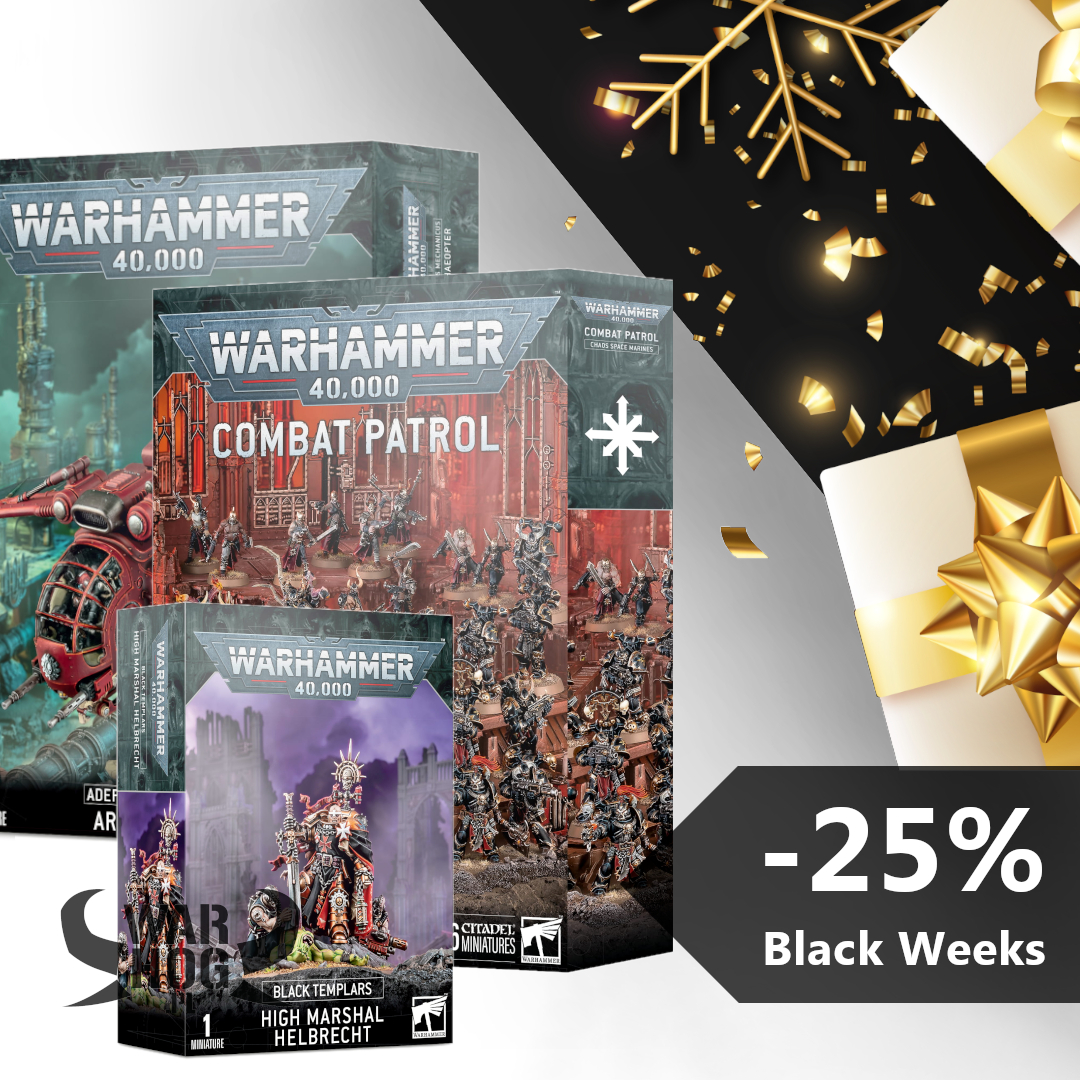 WarhogP's tweet photo. Black Weeks are here 😎 Now you can find all products on our store with discount up to 70% 💪🥳
Visit https://t.co/srLGLkBWOW :) 

#ignisart #ignisartminiatures #warhogpl #warhog #warhammer #warhammer40k #miniaturepainting #paintingminiatures #tabletophobby #greenstuffworld https://t.co/BDpF3MUiw2