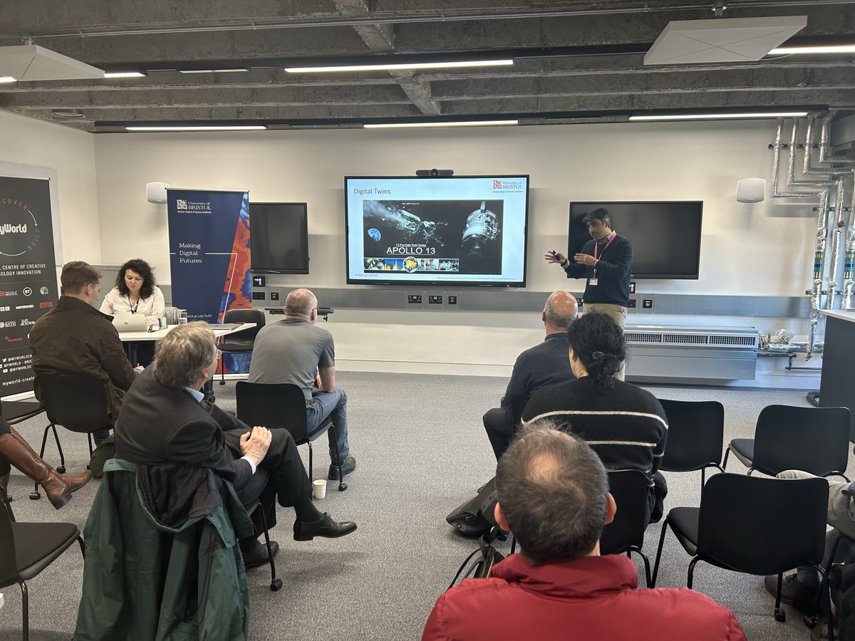 Did you miss Dr Rasheed Hussain's seminar on Digital Twins? 🛰️

You can catch up with the recording online: bit.ly/3YVhbGG 

Thank you to everyone who attended and to Alma Oracevic for hosting 👏