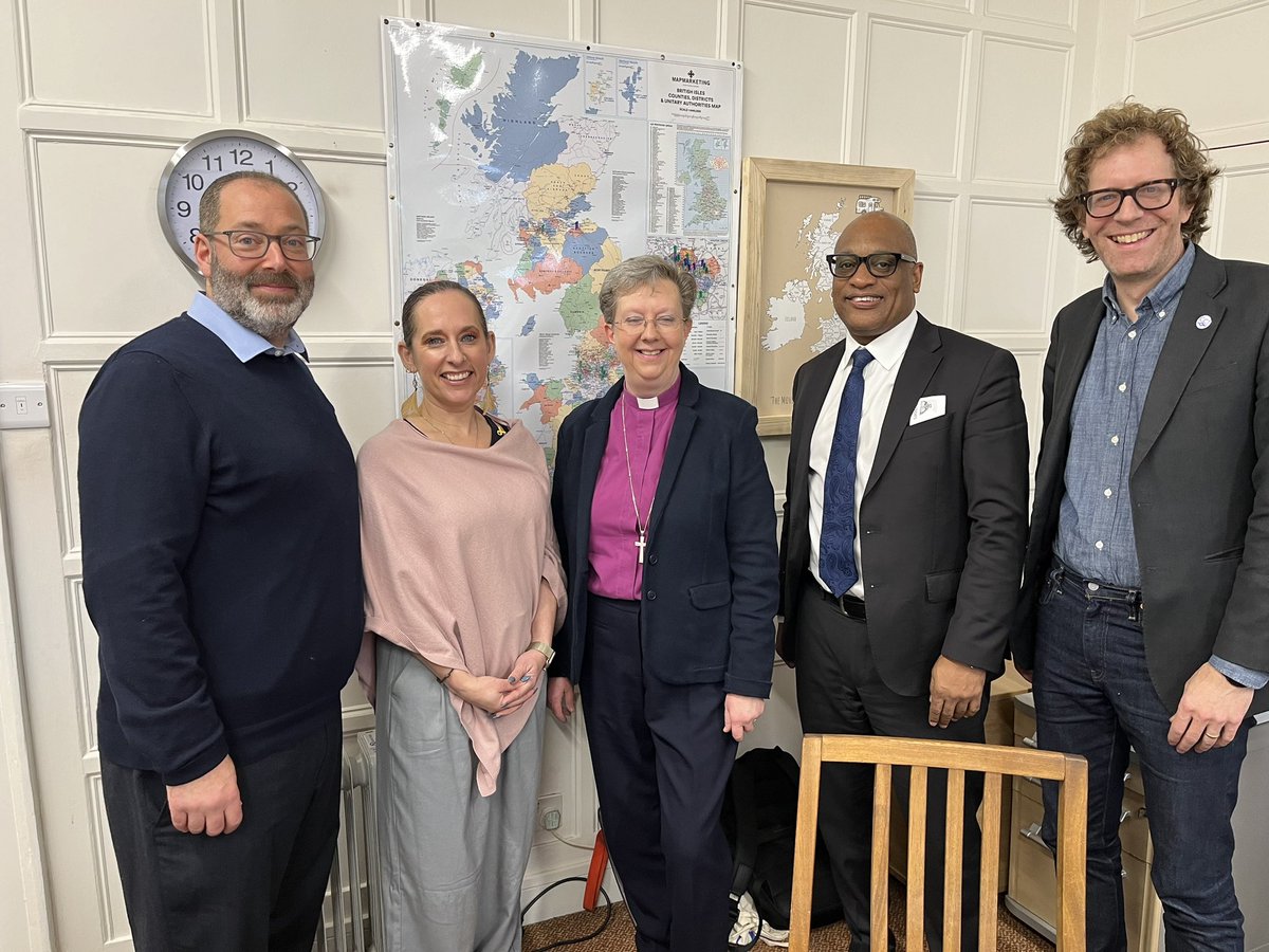#InterFaithWeek=every week! Last Thursday our Chair Bishop Sarah Bullock was delighted to bring together Rabbi Josh Levy and Rabbi Charley Baginsky, Co-Leads of Progressive Judaism (&amp; Reform Judaism &amp; Liberal Judaism) and Bishop Paul Rochester, Gen Sec of the Free Churches Group
