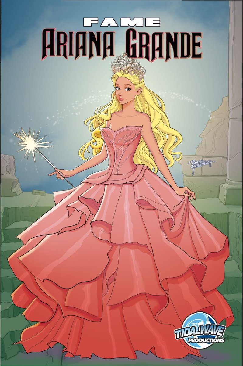 Pablo Martinena (@pablomartinena) on Twitter photo Se estrena #Wicked , la película precuela del "Mago de Oz" protagonizada por @ArianaGrande como Glinda, la Bruja Buena del Sur.
Lanzamiento exclusivo de la biografía que <a href="/TidalWaveProd/">TidalWave Comics</a> publíca sobre Ariana-edición limitada.
Cover by Pablo Martinena
Written by <a href="/michael_frizell/">Michael Frizell</a> Se estrena #Wicked , la película precuela del "Mago de Oz" protagonizada por @ArianaGrande como Glinda, la Bruja Buena del Sur.
Lanzamiento exclusivo de la biografía que <a href="/TidalWaveProd/">TidalWave Comics</a> publíca sobre Ariana-edición limitada.
Cover by Pablo Martinena
Written by <a href="/michael_frizell/">Michael Frizell</a>