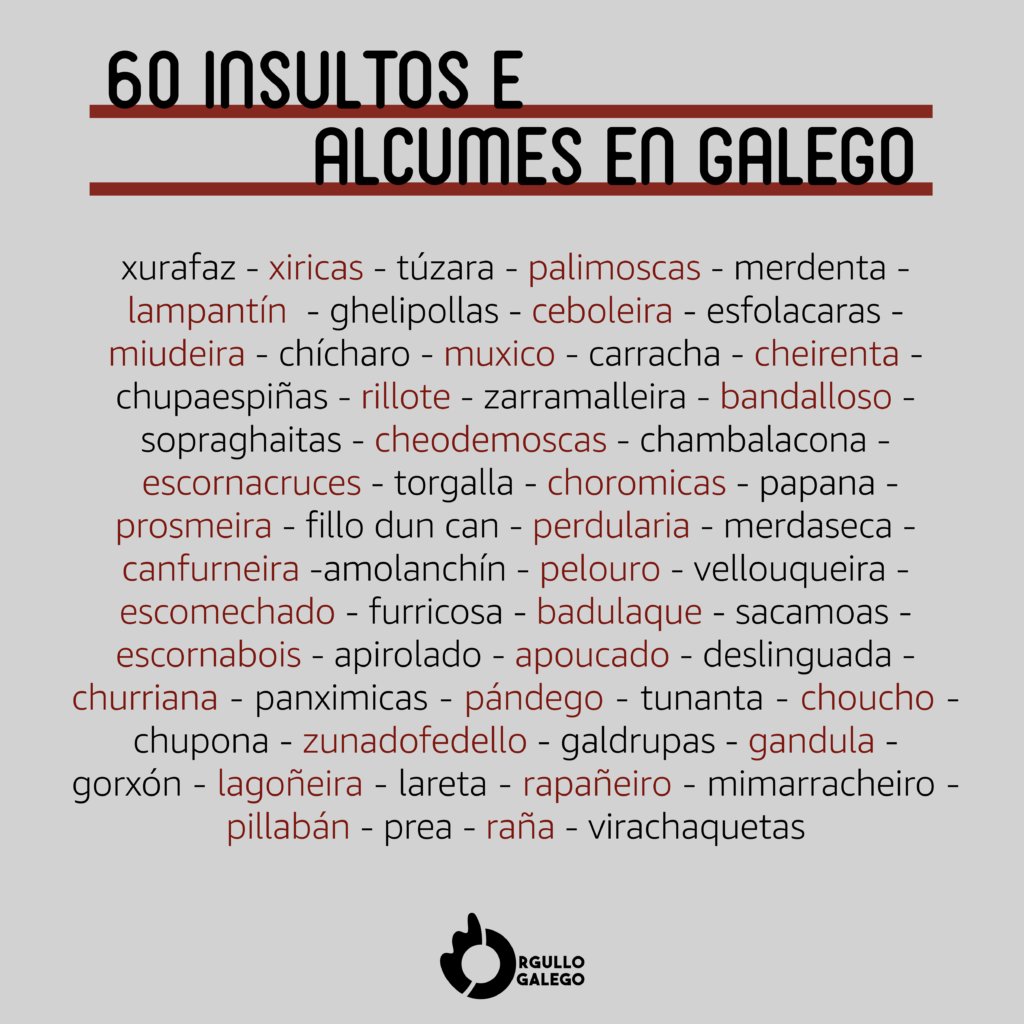 OrgulloGalegoGz's tweet photo. A lista definitiva para sobrevivir no Twitter. Dalle duro! 😬 https://t.co/B9qfQaO94p