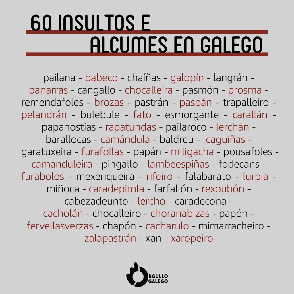 OrgulloGalegoGz's tweet photo. A lista definitiva para sobrevivir no Twitter. Dalle duro! 😬 https://t.co/B9qfQaO94p