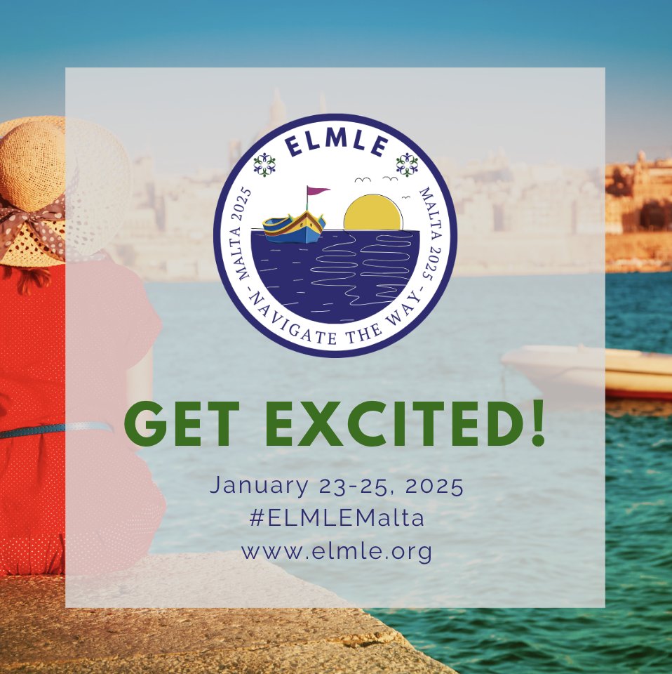 Registered for #ELMLEMalta? Beginning to plan your trip?  We have you covered on our website. sites.google.com/elmle.org/home…