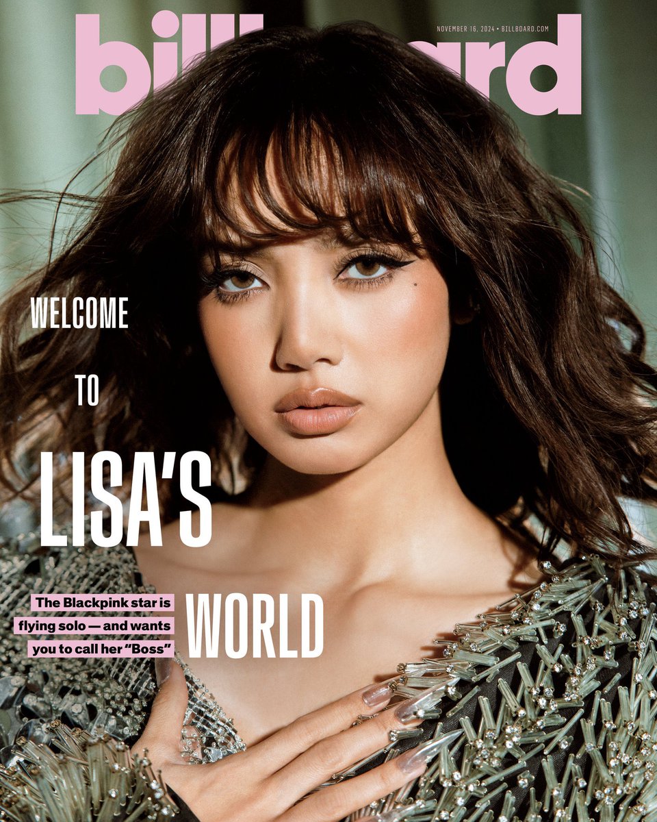 LISANATIONS_'s tweet photo. .@billboard updated with #LISA 

“IT’S (LALALA) LISA’S WORLD 🌎💫 Billboard’s first-ever global cover star tells all as she graces 10 covers representing regions across the globe”

LISA 10 BB COVERS
#LISAXBILLBOARD https://t.co/H8ou62tAsZ
