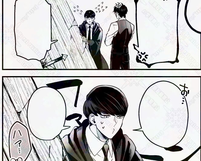 ⏳さんに怒られ中🍄君の図
(⏳さんの執務室の扉をブッ壊した)(n回目) 