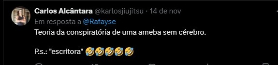 Rafayse_lopes's tweet photo. @Rafayse @karlosjiujitsu @karlosjiujitsu, print é eterno! 😂😂😂😂😂
Nem adianta correr, apagar e me bloquear! C0V4RD3!
@TucaAndrada3 hahahahhahahahahhahahhahahahhahahahah
Seu fã/hater me bloqueou! hahhahahahahahha https://t.co/MdNhoV92Jm