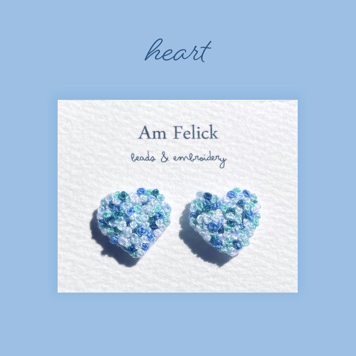 #秋深まる芸術豊作祭り2024

お花とハートの可愛い刺繍🪡