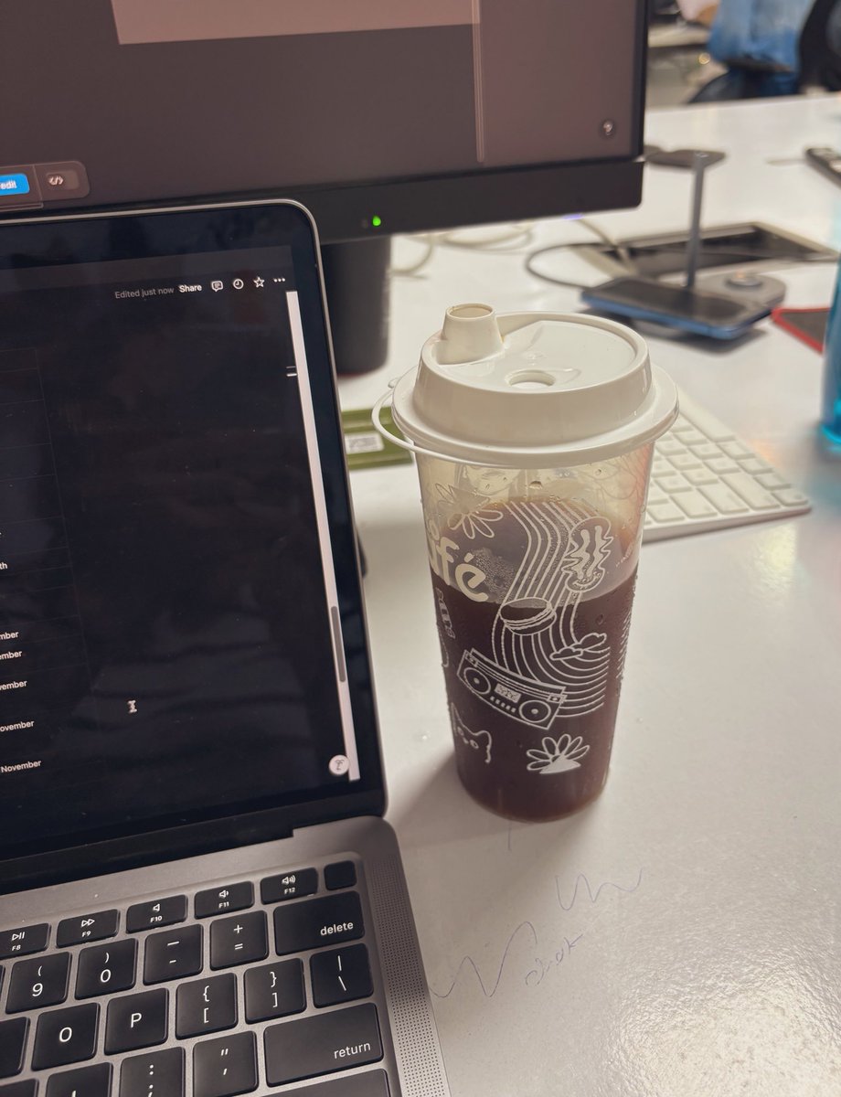 This iced americano thing is getting addictive man.