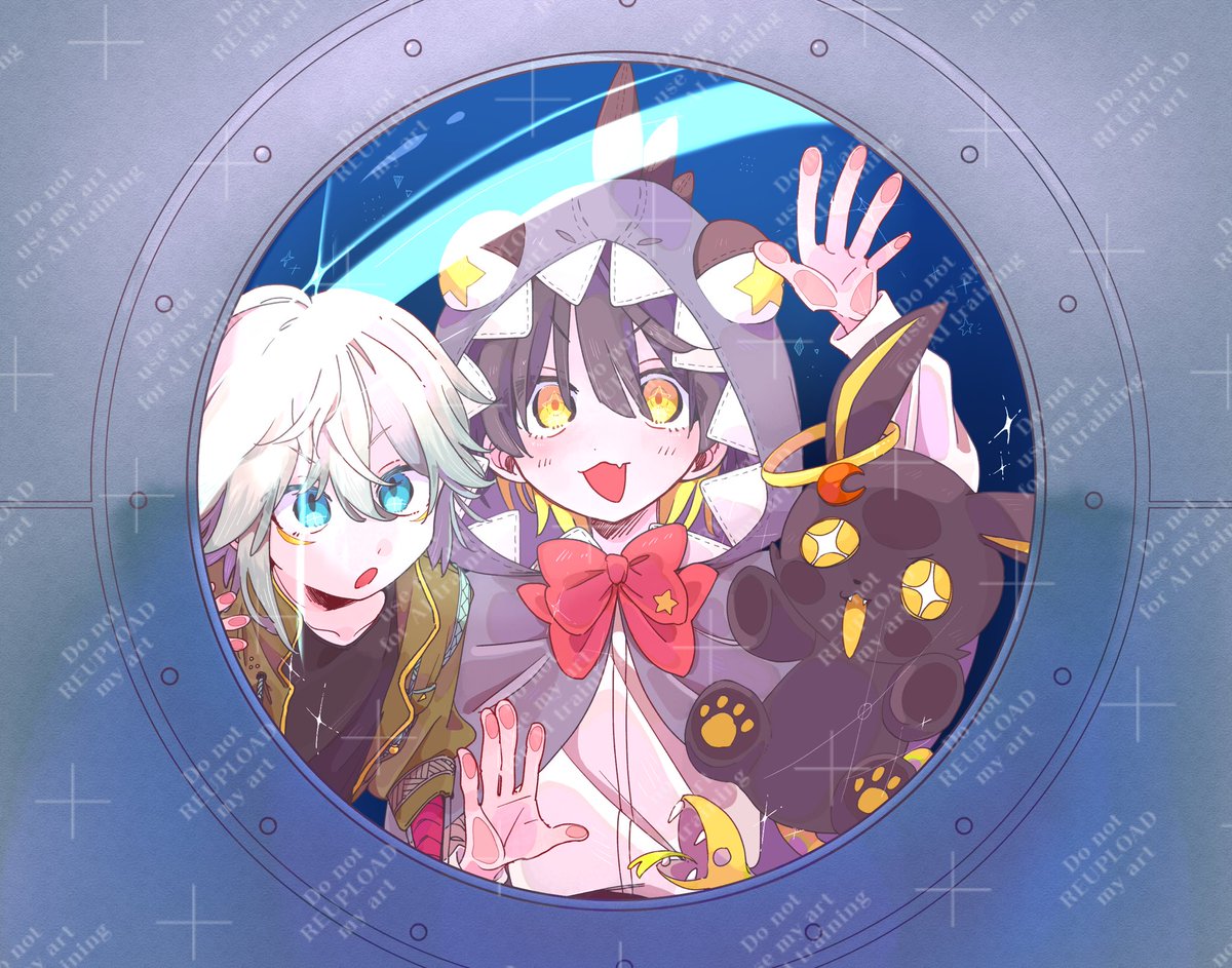 Siaru_yoru's tweet photo. 【再投稿】
Yellow Night3人のイラスト描いて頂きました🥳
めちゃめちゃ可愛いので全人類見てくれ( ´,,•ω•,,`)♡
#シアルアート展 #はじゃアート
#ぽんケロ足あーと #YellowNight https://t.co/0zkaYtQADo