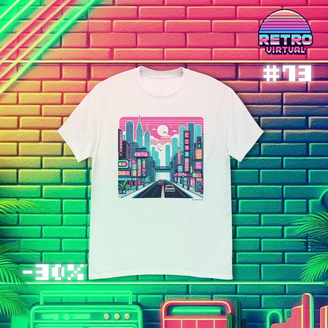 RetroVirtualX's tweet image. 🏙️ Ciudad Pixel 🏙️

👾🏙️ ¡Descubre la magia de una ciudad pixelada llena de carteles de neón con @RetroVirtualX #73!

🖼️🚦🏙️☀️🏙️🚦🖼️
#Retrovirtual #PixelArt #ModaUnisex #MarcaDeRopa #CiudadPixel #CartelesNeón