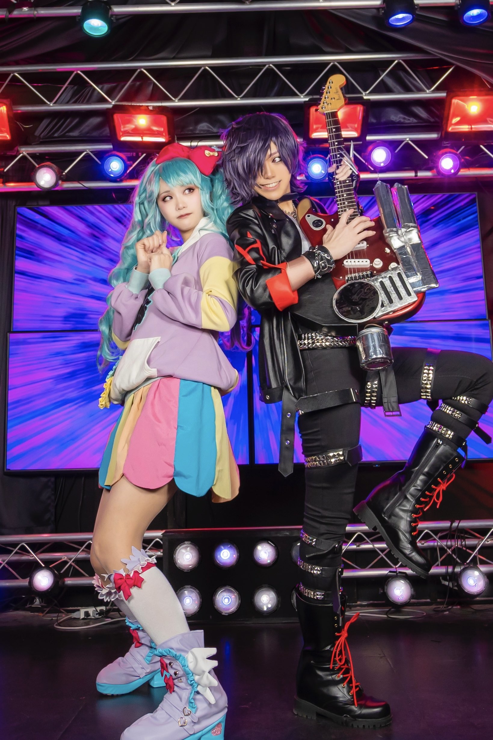 天使と悪魔 サブカル系ファッション ミリロリ ワンピース 軍服