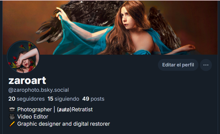 zarophoto's tweet photo. Holi!
Os recuerdo que en esta cuenta, ya no subiré mi trabajo; ni mis fotografías ni mis dibujos. Actualmente me he pasado a otras plataformas como 🦋 o Cara.

Espero veros por ahí, artistas ♥ https://t.co/Ef45S9DakG