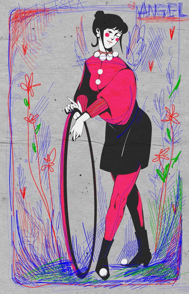 SkeletonArtist's tweet image. Скетчик просто
•
#traditionalart #oc #characterdesign #украрт #укртві #procreate