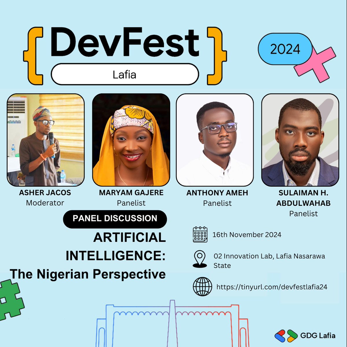 ibn_abdulw's tweet image. Sitting next to these talents, I picture exciting discussions. Beyond just the AI, funding and more... @gdglafia #DevFest #DevfestLafia #Devfest2024