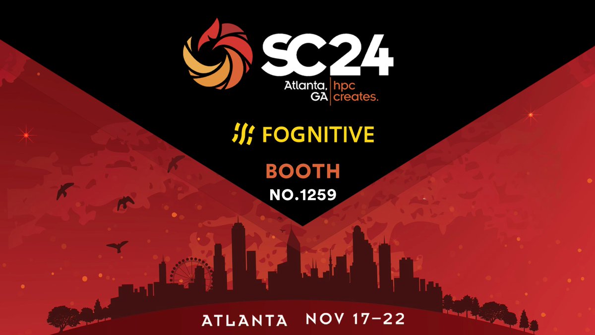 FogComputingAI's tweet image. Come to Atlanta on November 18th for SC24 @Supercomputing ! Welcome to visit our booth #1259. We are committed to enabling rapid, cost-effective and reliable development of next-gen compute power infrastructure. #HPC #GreenTech #DataCenters #AI #Innovation #SC24