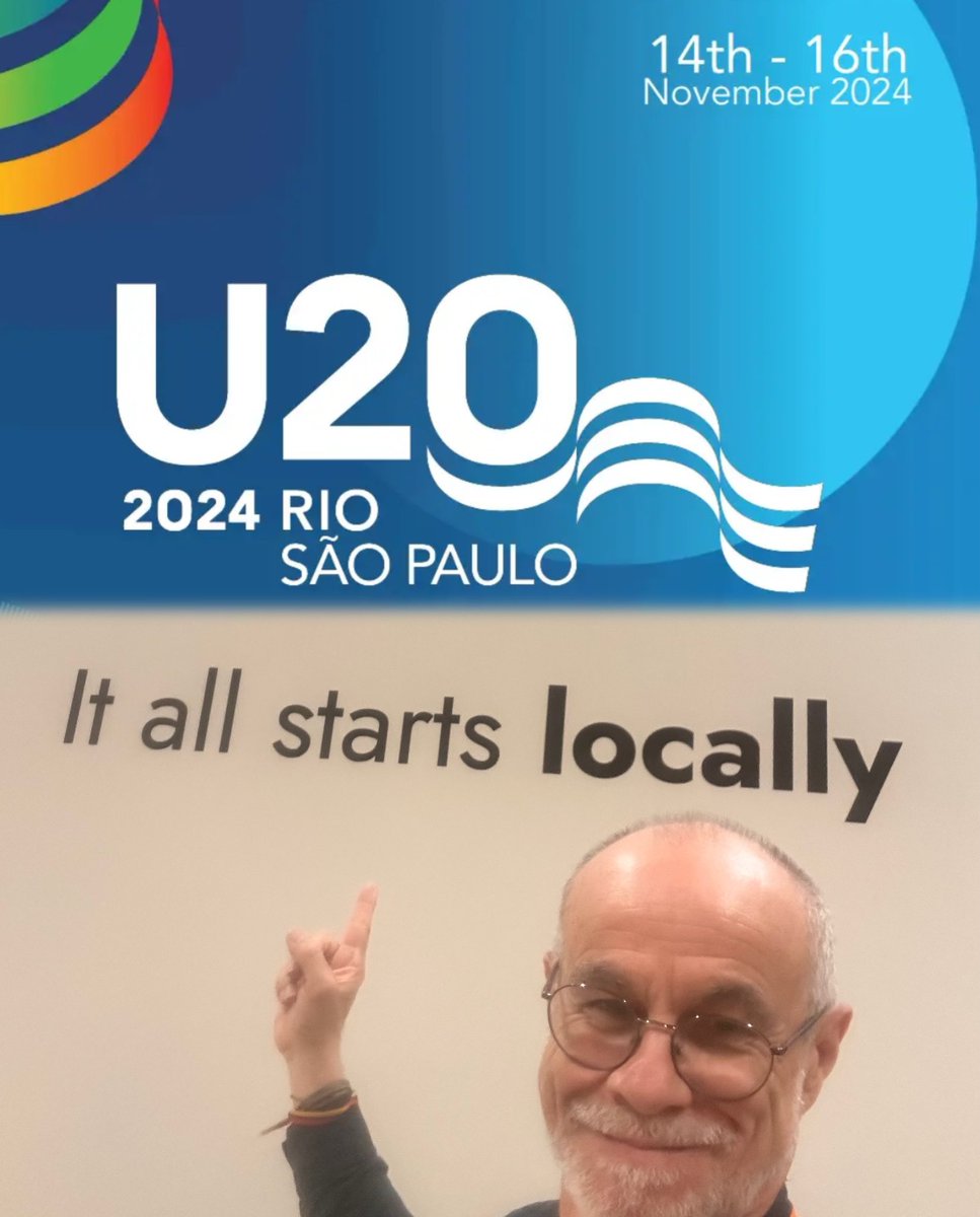 Chaire ETI Paris1 Sorbonne - IAE (@chaire_eti) on Twitter photo The meeting of G20 capital cities and U20 partners is taking place in Rio de Janeiro from 14 to 18 November.
Pr <a href="/CarlosMorenoFr/">Pr Carlos Moreno | IAE-Paris Sorbonne</a> will give the Keynote in the 1st session on "Integrating Global Climate Policies with Local Urban Planning"
14 Nov | 10-10:30 am
urban20.org/u20summit/2024… The meeting of G20 capital cities and U20 partners is taking place in Rio de Janeiro from 14 to 18 November.
Pr <a href="/CarlosMorenoFr/">Pr Carlos Moreno | IAE-Paris Sorbonne</a> will give the Keynote in the 1st session on "Integrating Global Climate Policies with Local Urban Planning"
14 Nov | 10-10:30 am
urban20.org/u20summit/2024…
