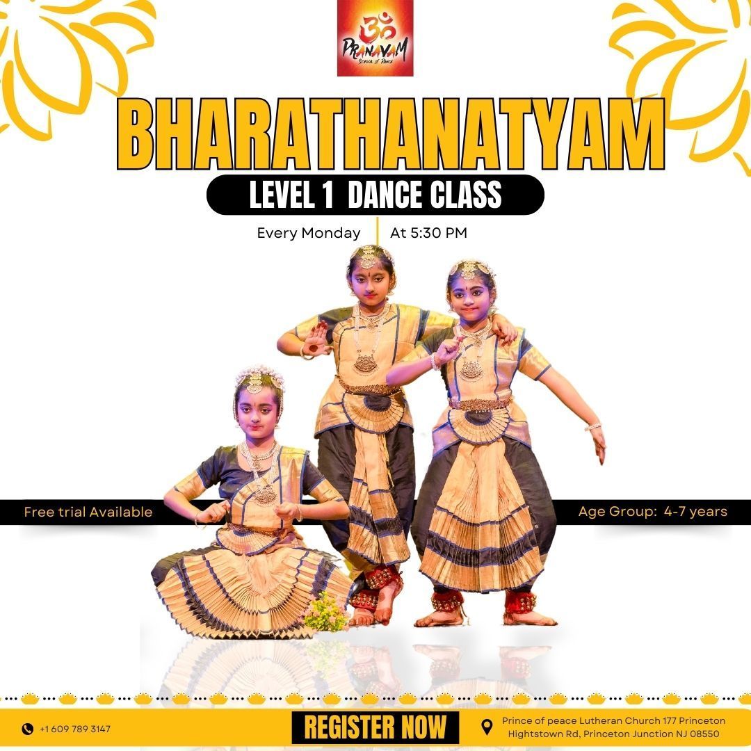 pranavamteam's tweet photo. Every big journey starts with a single step, and for little ones, learning Bharathanatyam dance offers a beautiful path to explore grace, discipline, and joy.
Join us every Monday at 5:30 PM for Bharatanatyam Level 1 

📞 +1 609 789 3147

📍Our Location- https://t.co/UnWMDtOqiR https://t.co/goJl2eZWHO