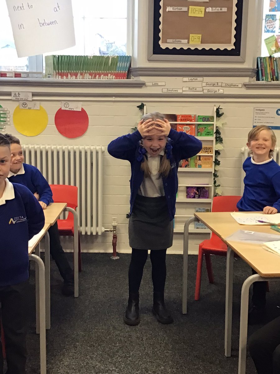 DeltaMerseyYr3's tweet photo. In Writing, we are focusing on showing character’s thoughts and feelings through actions and reactions! We’re learning to use Show Not Tell in our writing  😁👏 @DeltaMersey #MPAWriting https://t.co/Ay2c3eLJSr