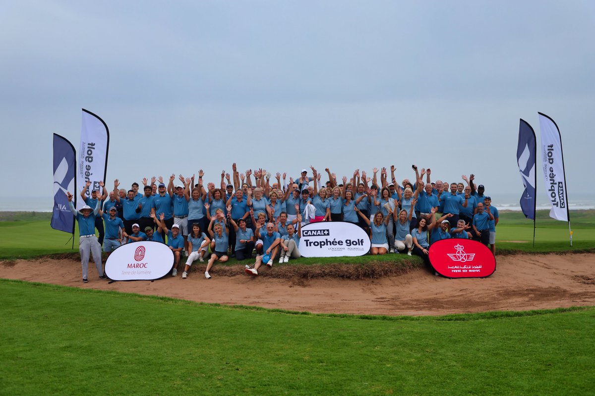 Clap de fin pour cette magnifique édition 2024 du Trophée des abonnés Golf CANAL+ L'Occitane Aquarelle. 🌴

➡️ Le reportage de cette finale à El Jadida est à retrouver le mercredi 20 novembre à 20h30 sur Golf + et myCANAL 💚