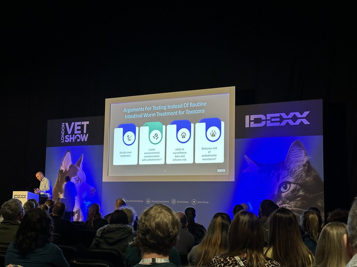 Lecture time. Updates on testing and treatment of parasites in dogs and cats with Ian Wright. 
#parasites #esccap #pethealth #testyourdog #parasitevet
