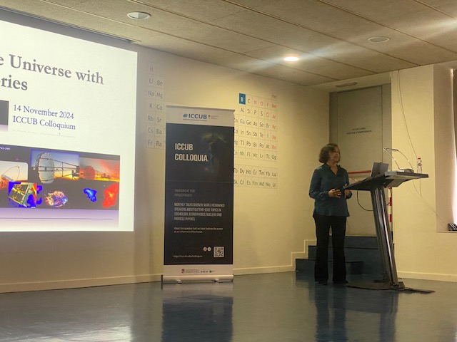 ICCUB (@icc_ub) on Twitter photo It's an honor to have prof Reshmi Mukherjee from <a href="/BarnardCollege/">Barnard College</a> <a href="/Columbia/">Columbia University</a> offer today's #ICCUBColloquium on Very-high-energy (VHE) gamma-ray astrophysics✨
You can follow it remotely here👉youtu.be/iHaEh0a42kI It's an honor to have prof Reshmi Mukherjee from <a href="/BarnardCollege/">Barnard College</a> <a href="/Columbia/">Columbia University</a> offer today's #ICCUBColloquium on Very-high-energy (VHE) gamma-ray astrophysics✨
You can follow it remotely here👉youtu.be/iHaEh0a42kI