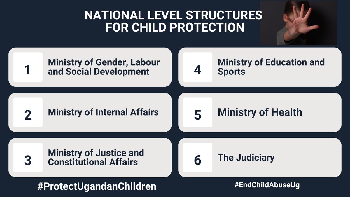 YAyesige's tweet image. Protecting children from abuse &amp;amp; violence requires strong national support. 
With structures like @JudiciaryUG @mia_uga @Educ_SportsUg @MinofHealthUG
@MoJCA_UG in place, let's make them work for every child's right to safety &amp;amp; wellbeing.
#ProtectUgandanChildren #MakComms @snamso