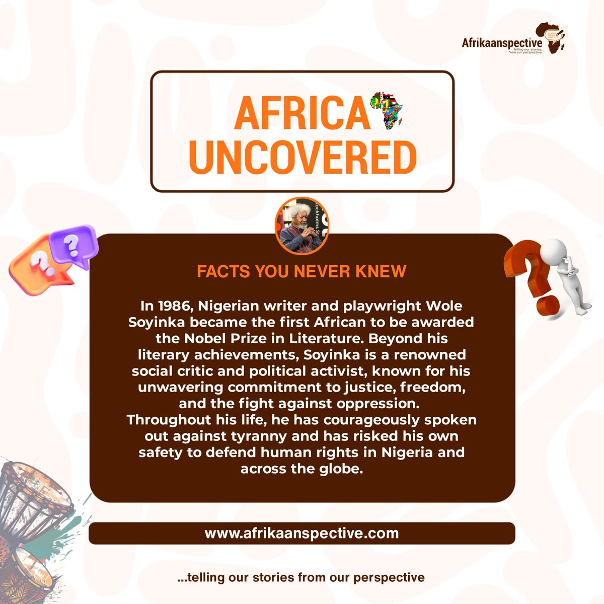 afrikaanspectiv's tweet photo. Facts you should know about Africa
#AfricaUncovered #Afrikaanspective #OurPerspective https://t.co/PRy9SdfPcW