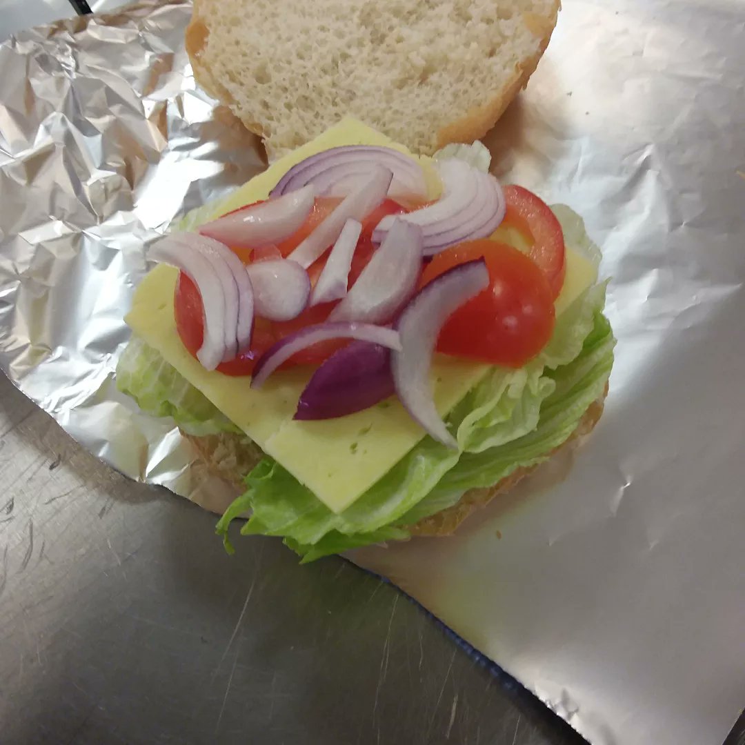 Yesterday at Excelsior Academy we made burgers and sweet potato fries