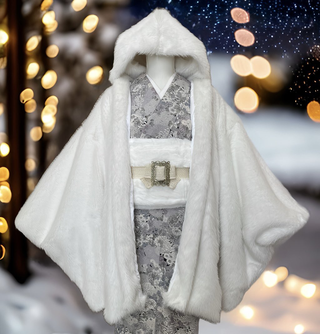 misamaru_kimono's tweet image. 【プレゼント企画🎁】

MISAMARU新作フード付きフェイクファー羽織を抽選で1名様にプレゼント！（当選後お好きな色・サイズを選べます）

【応募方法】
フォロー（@misamaru_kimono ）
リポスト（RT）&amp;amp;イイネ

応募〆切▶︎11/16(土)23:59まで
当選発表▶︎当選者にDM通知

ぜひご参加ください✨