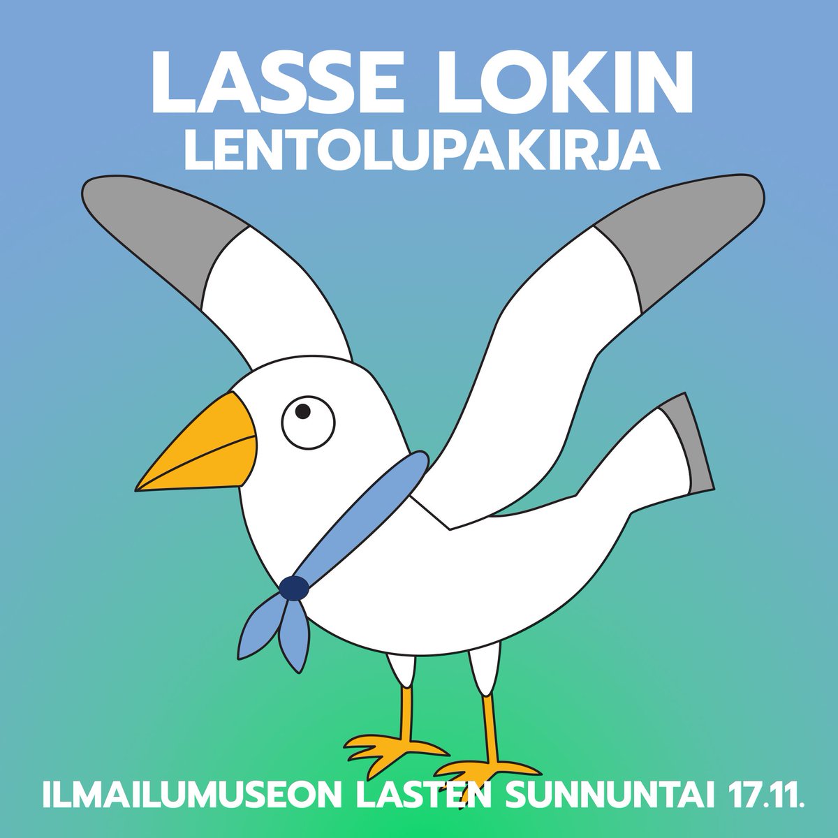 Ensi sunnuntaina klo 11–15 on Ilmailumuseolla Vantaan Aviapoliksessa Lasten sunnuntai.

TULE AUTTAMAAN LASSE LOKKIA SUORITTAMAAN LENTOLUPAKIRJA!

Tervetuloa koko perheen voimin!

#ilmapartio #partioscout #ilmailumuseo #suomenilmailumuseo <a href="/S_ilmailumuseo/">Suomen Ilmailumuseo</a>