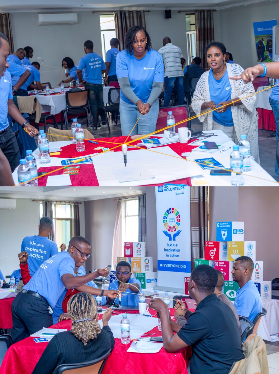 UNV_Rwanda's tweet photo. Day 2 in @MusanzeDistrict!

Our UN Volunteers are diving deeper into project management tools and building strong bonds through team activities. Each session empowers us with skills and unity, strengthening our commitment to create lasting impact.

Together, we’re unstoppable! https://t.co/zaCS57AMtQ