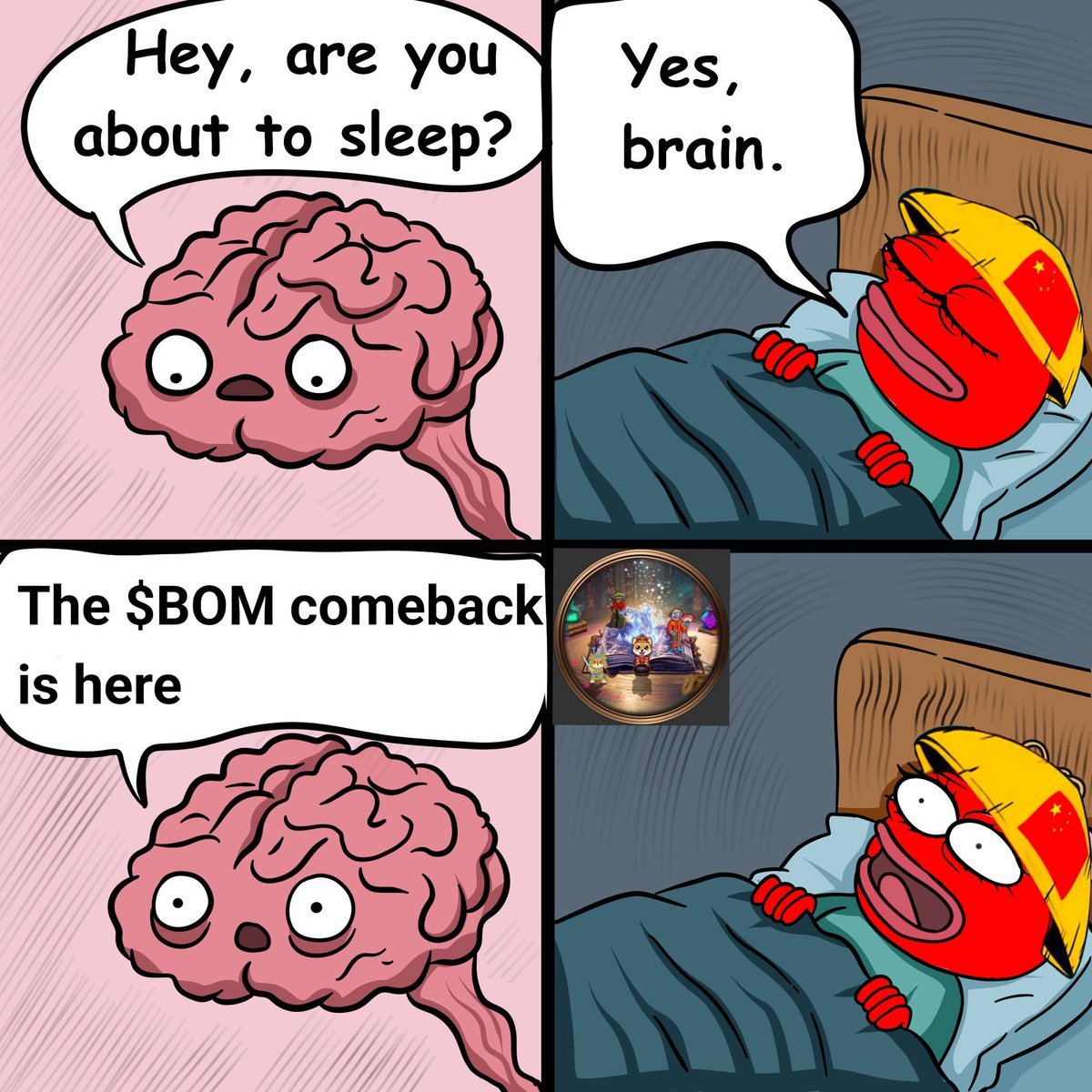 <a href="/BookOfMemzSOL/">Book Of Memz CTO</a> Here is my entry submission sir <a href="/BookOfMemzSOL/">Book Of Memz CTO</a> , I hope you like it sir #newera #newchapter #bom  $BOM
<a href="/cryptogems555/">Crypto GEMs 📈🚀</a>
<a href="/JakeGagain/">JAKE</a> 
<a href="/WhaleEverything/">WHALE 🐳 EVERYTHING</a>