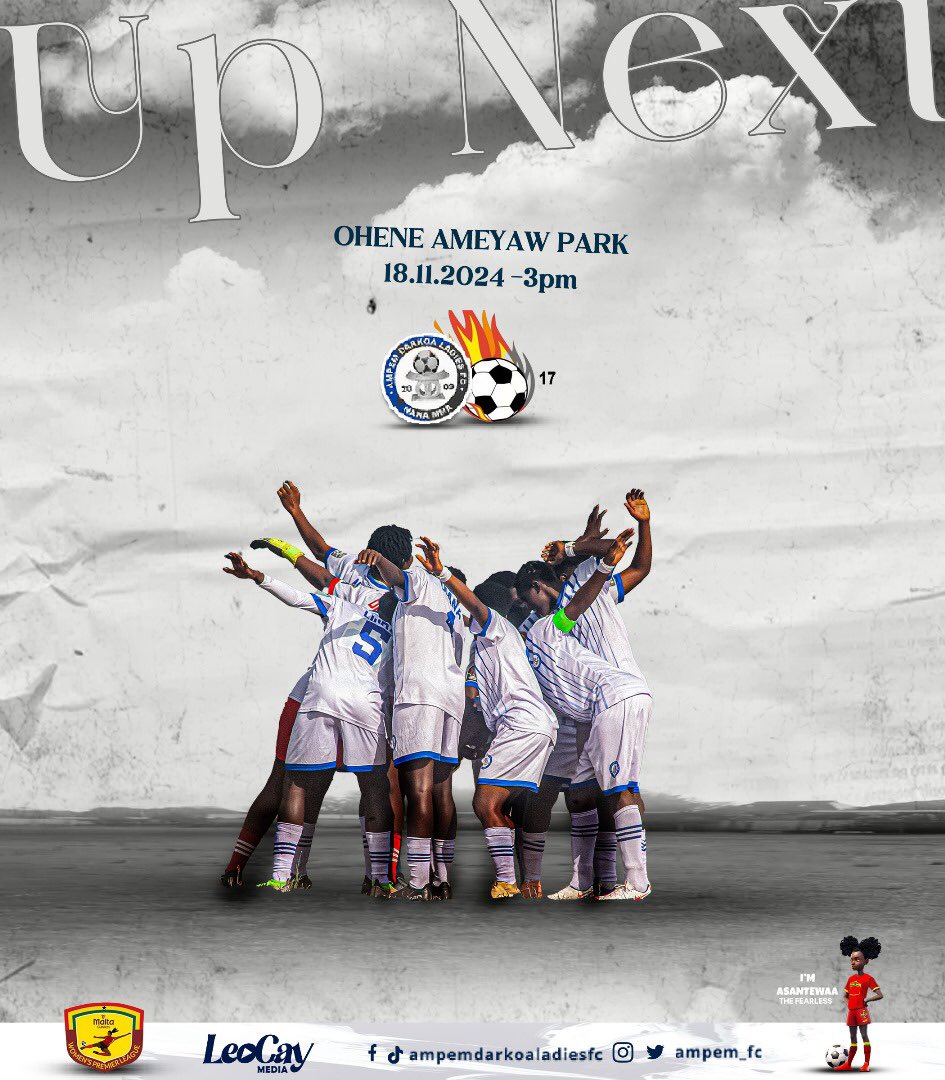 Next is another tough opponent from the Savannah Region…

#NanaMma👑💙🤍
#asantewaathefearless