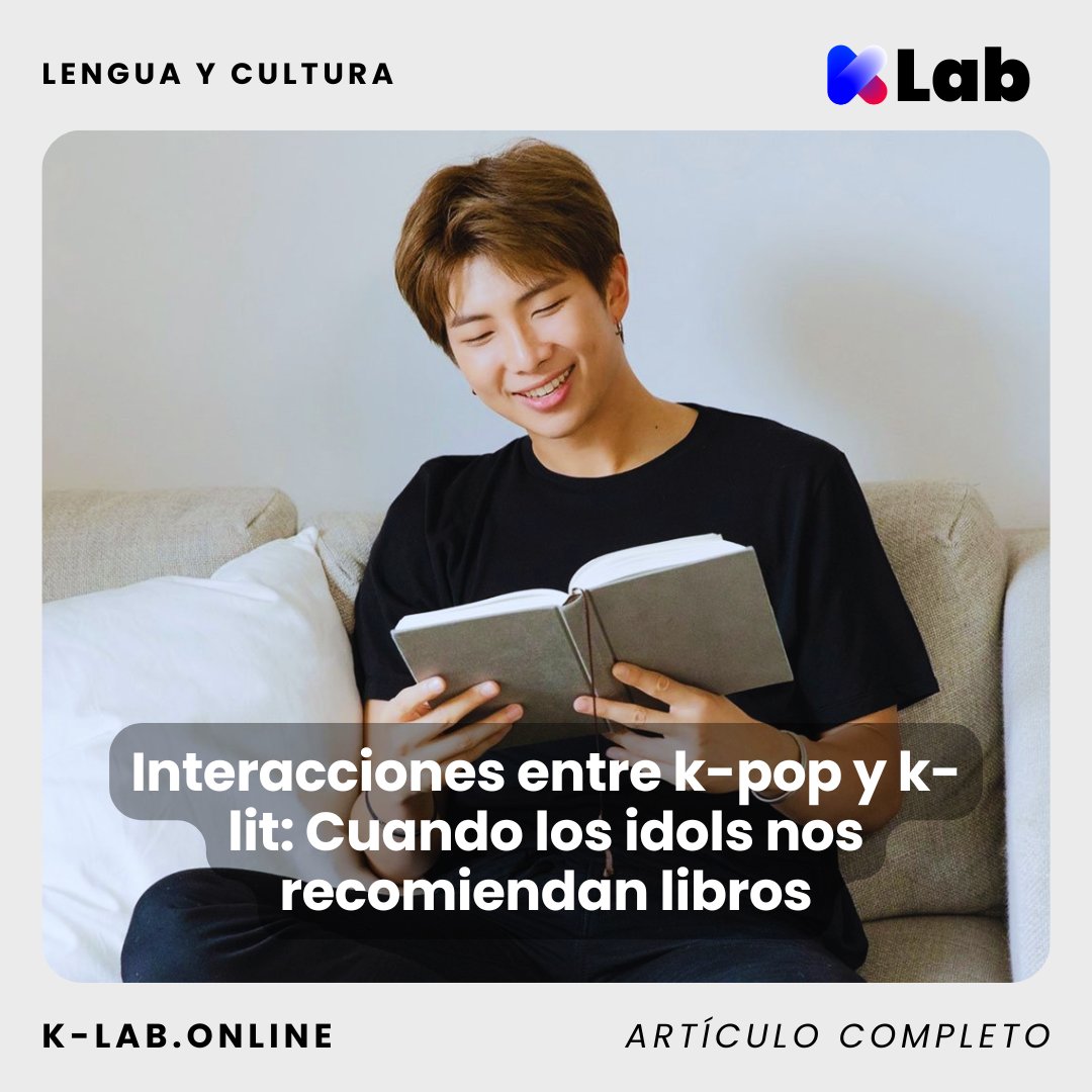 GregalUAB's tweet image. 🎤Idols de K-Pop como RM de BTS e Irene de Red Velvet están promoviendo la literatura surcoreana, recomiendan libros como: Kim Ji-young, nacida en 1982 y Almendra, lo que ha disparado su popularidad global.📚✨ 

Descúbrelo en #KLab

@CasaAsia

#Kpop #Klit
k-lab.online/interacciones-…