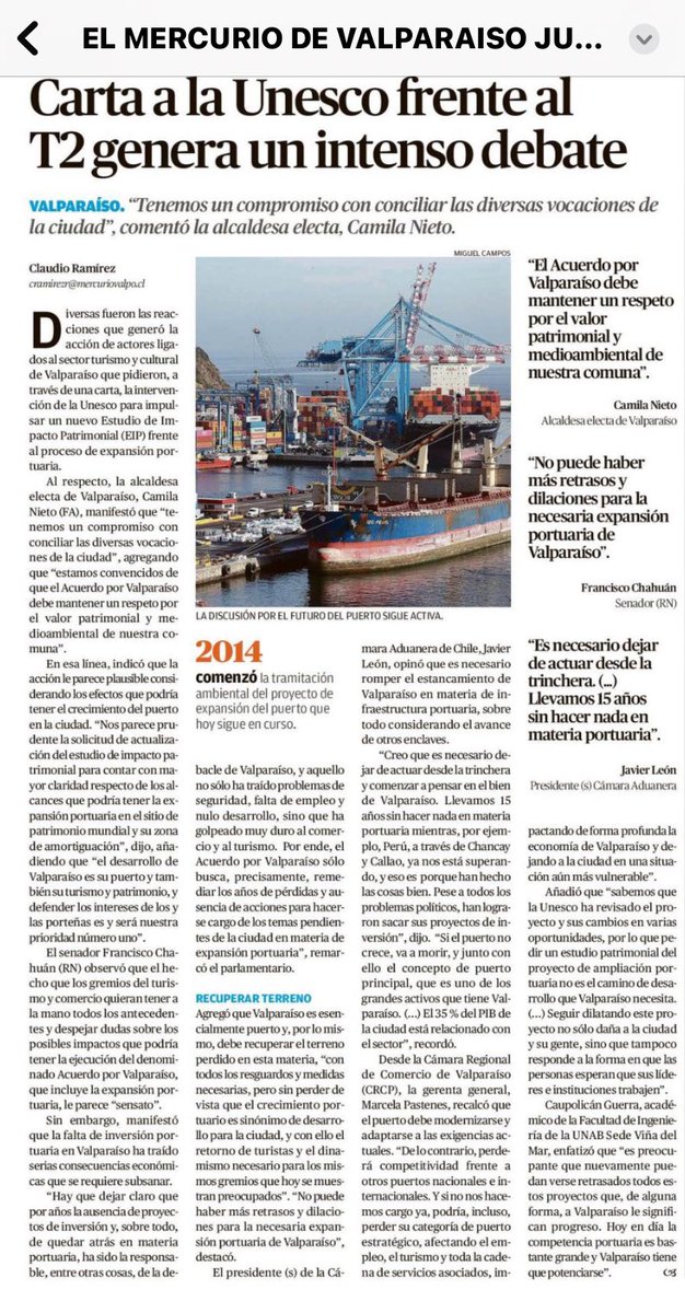 Ni asumen y ya le mandaron 10 años más de retroceso a Valparaíso