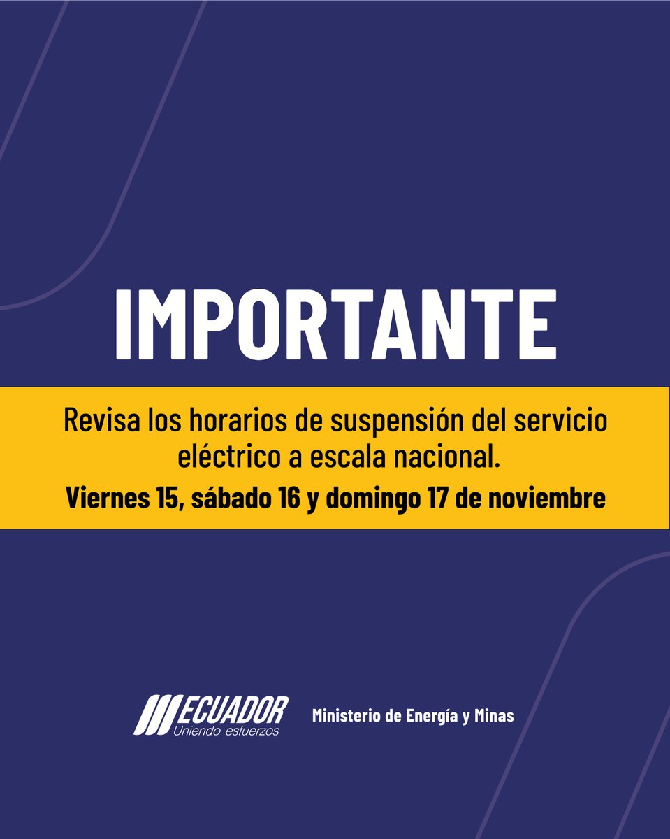 Viceministerio de Energía 🇪🇨 tweet media