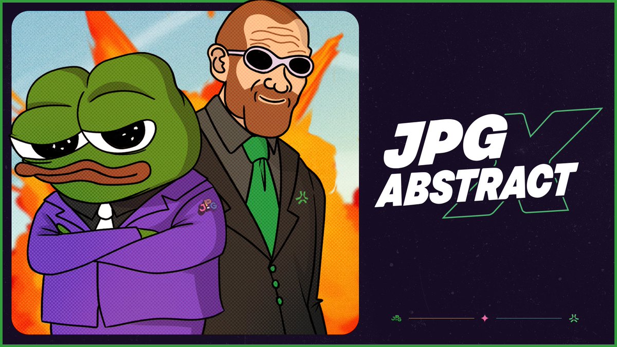 jpgxfm's tweet image. [ANNONCE 🗣️+ GIVEAWAY 🎁]

C'est une journée normale pour le Degen Web3, mais un GRAND jour pour l'écosystème JPG

Nous sommes très fier de vous annoncer notre 1er partenariat d'envergure avec @AbstractChain ✳️

Retrouvez les détails, alphas et autres surprises ci-dessous 👇🧵