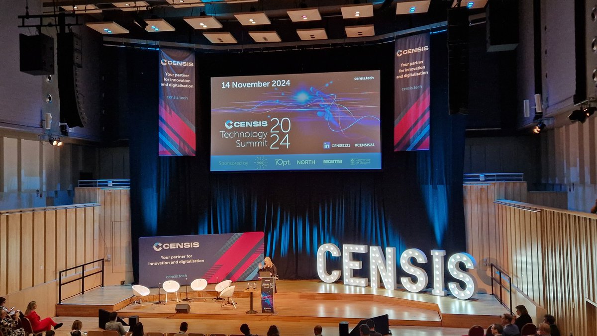 Attending #CENSIS24 in Glasgow!