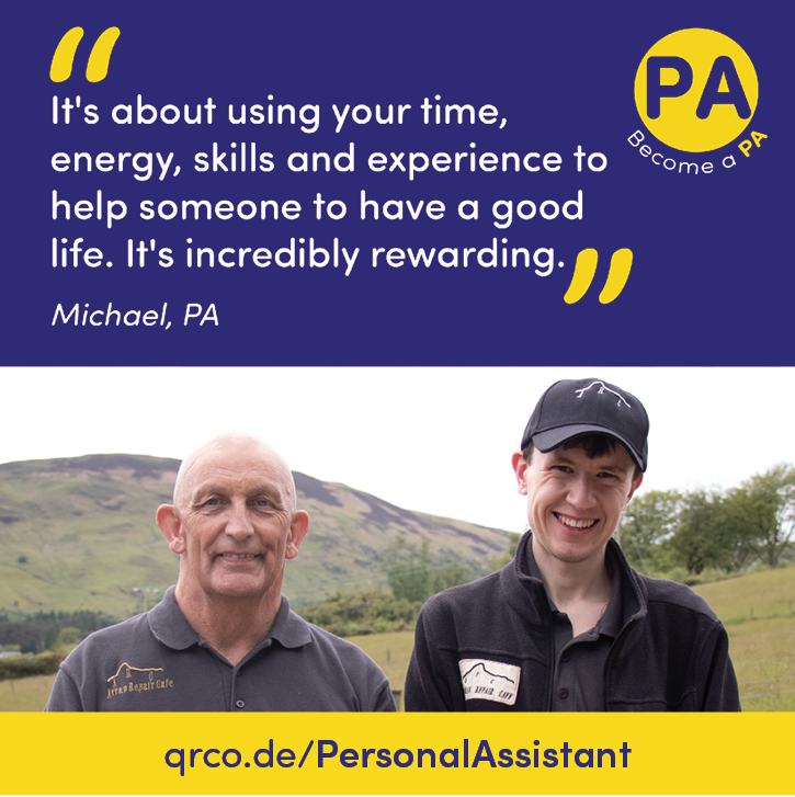 Are you looking for work that’s... 
📍Local 
⏰Flexible 
❤️Rewarding? 
Why not work as a Personal Assistant, and support someone in your community to live their best life?

Take a look at the roles available near you: qrco.de/PersonalAssist…