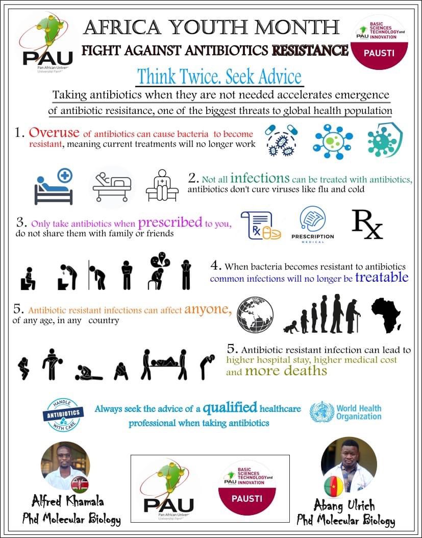 PAUSTI (@pauisti) on Twitter photo Some advice from our students in Molecular Biology. Stay safe, do not compromise your health.
<a href="/DiscoverJKUAT/">Discover JKUAT</a> <a href="/PAULESI_AU/">PAULESI</a> <a href="/PAUWES/">PAUWES</a> <a href="/AUYouthProgram/">African Union Youth Program</a> Some advice from our students in Molecular Biology. Stay safe, do not compromise your health.
<a href="/DiscoverJKUAT/">Discover JKUAT</a> <a href="/PAULESI_AU/">PAULESI</a> <a href="/PAUWES/">PAUWES</a> <a href="/AUYouthProgram/">African Union Youth Program</a>