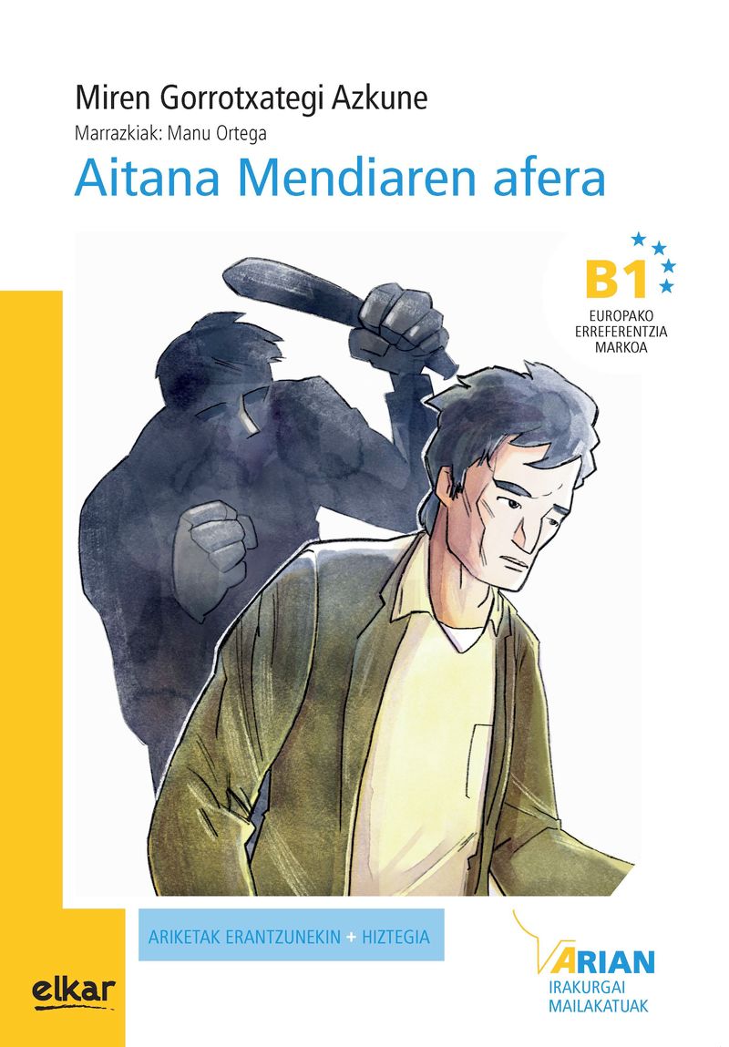 HabeLiburutegia's tweet photo. 📗Aitana Mendiaren afera, Miren Gorrotxategi Azkune ; 
marrazkiak, Manu Ortega @ElkarArgitaletx
#eskuratuberriak  #euskara  #irakurgaimailakatuak  #arian
📌B1 mailako irakurgaia. 
🔗https://t.co/QTicMN1mcA
Pinterest 🔗https://t.co/AgNaTb0QKr https://t.co/qTxadzDOB7
