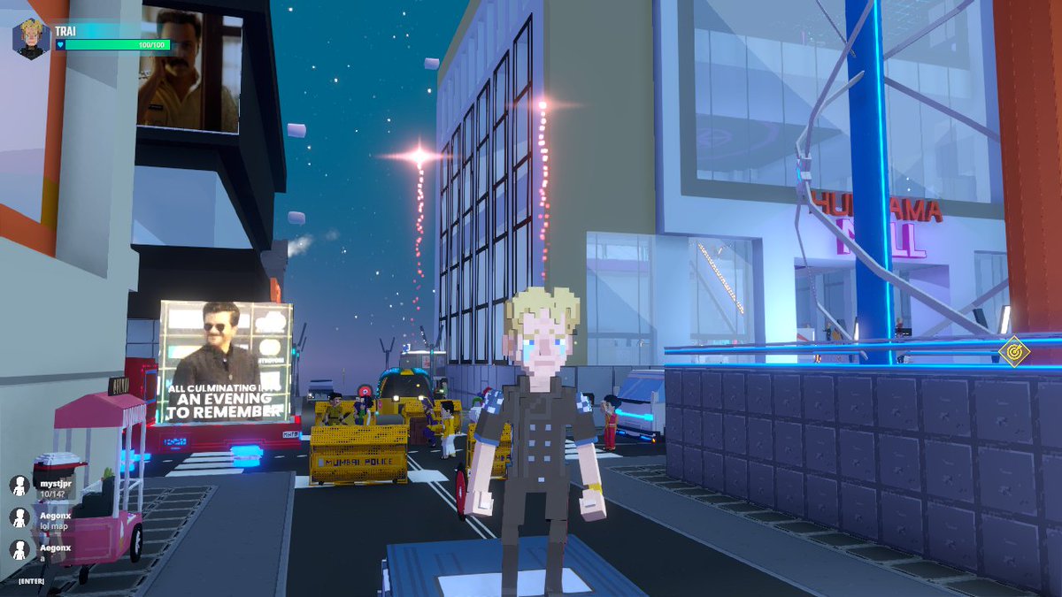 TraiGosol's tweet photo. Catching some sun 🌞 in the Hungama experience in @TheSandboxGame. Come party! 🎉 @Bollyhungama https://t.co/BVBguNH6xL #TheSandbox #AlphaSeason4 #AS4SocialChallenge https://t.co/1Of4A8U9AI