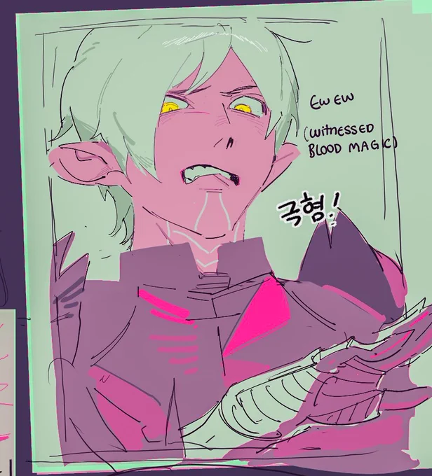 Fenris from Dragon Age I've drawn so far…
펜리스가 드에최애인데 드에베 재등장 소식이 안 들려서 슬퍼요
재등장하면 연성 하나 더 쪄올테니 목격시 제보해주시길… 