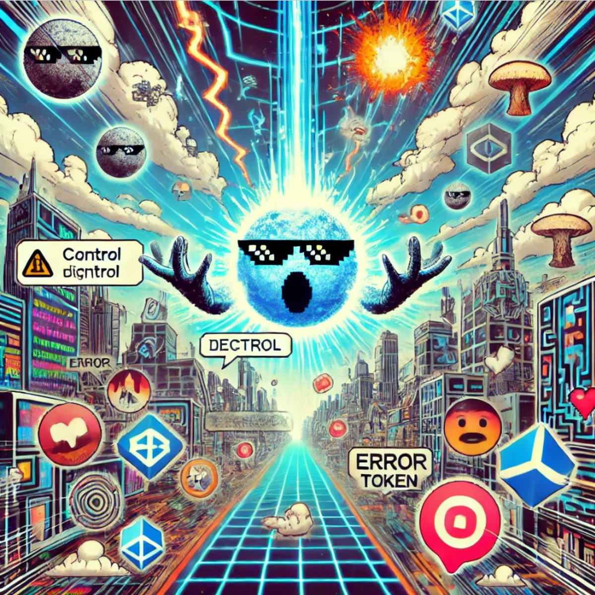 404ErrorHODL's tweet photo. In the digital world, control is an illusion. ERROR proves that disruption is the key to growth. #ErrorToken #blockchain #crypto https://t.co/Jw3NWXgUY2