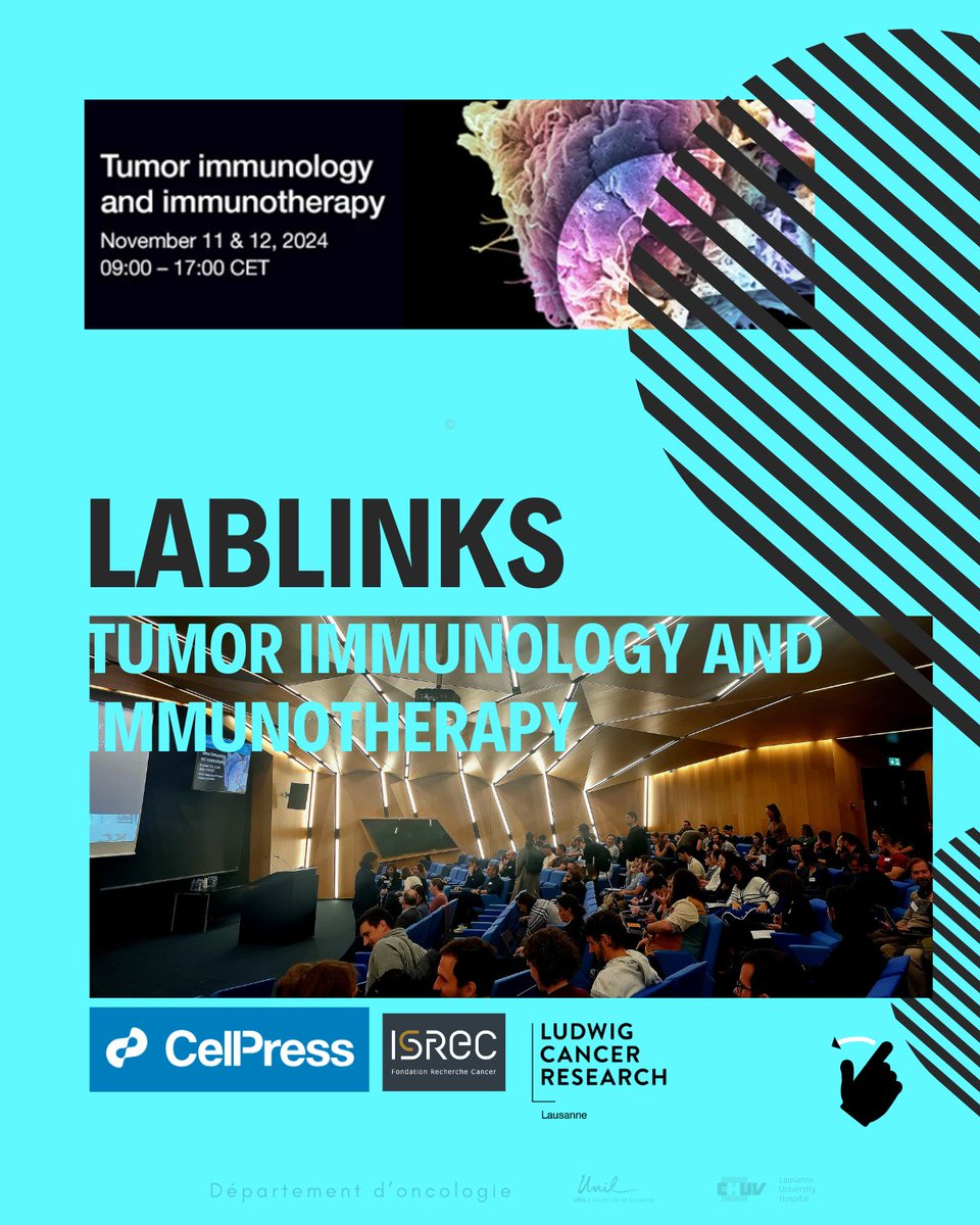 OncoUNILCHUV's tweet photo. A look back in images on the past 2 days filled with a shared passion for advancing cancer research! The #Lablinks symposia by @CellPressNews brought experts together to drive new breakthroughs. Grateful to all who contributed! π@Ludwig_Cancer @FondationIsrec for their support! https://t.co/2BpFK8P29q